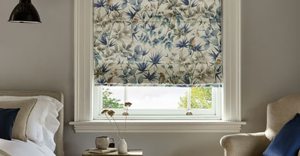 Roman Blinds for Bay Windows