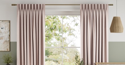 Double Pinch Pleat Thermal Curtains