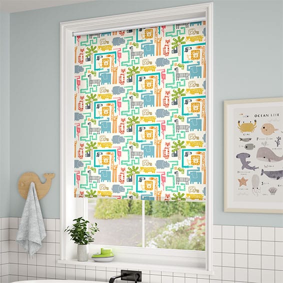 Patterned deals roller blinds